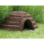 Rotan Iglo egelhuis voor tuin