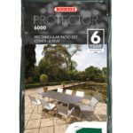 Beschermhoes Tuinset rechthoekige tafel met 6 stoelen