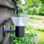Solar Led wandlamp Roma   Hoogte 27 cm